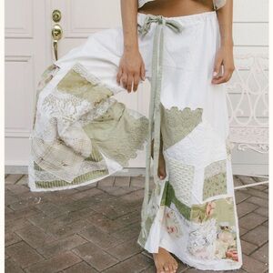 Bohemia By Chlo Patchwork Trousers